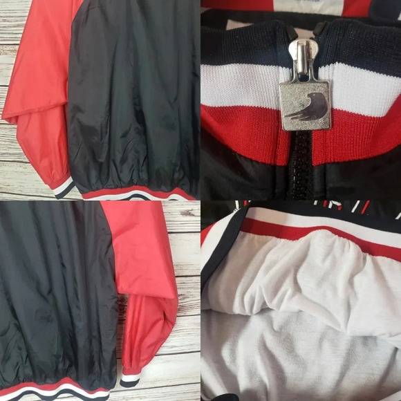 Chalk Line Vtg 90s Chicago Bulls Lg Windbreaker - Picture 12 of 12